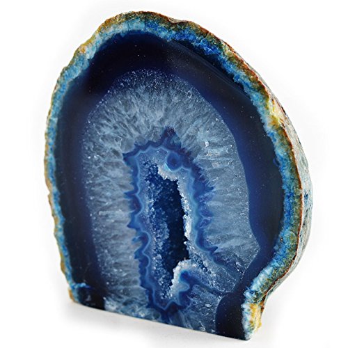 Achat Geode - Blau