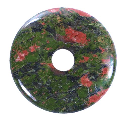 Epidot Donut Anhänger