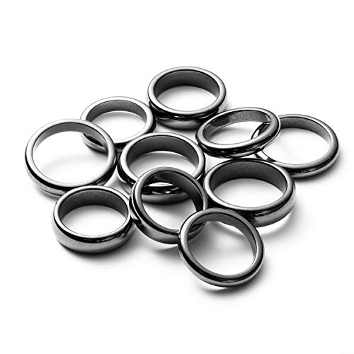 Magnetische Ringe aus Hämatit, Mix Größen