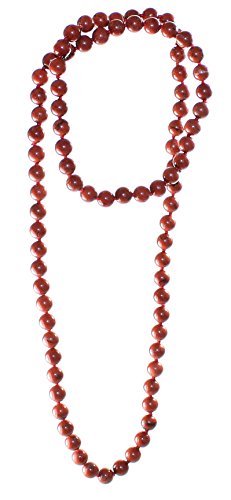 Rote Jaspis Kuge-Kette