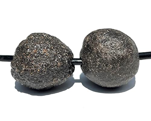 Moqui Marbles Anhänger gebohrt mit Lederband