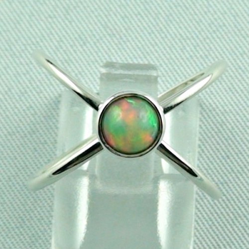 Sterling Silberring mit Top Welo Opal 0,78 ct