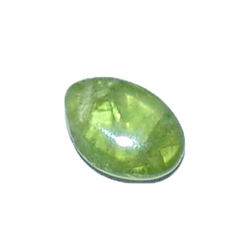 Peridot flacher Trommelstein Rarität