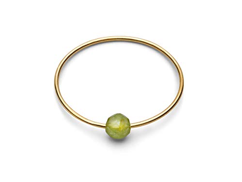 Peridot Geburtstagsring