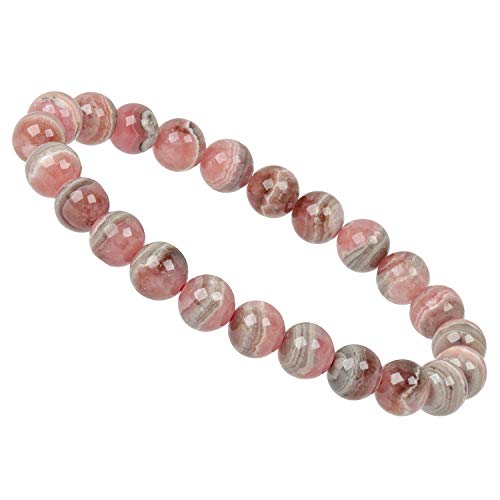 Damen-Armband aus Rhodochrosit A-Grade Perlen