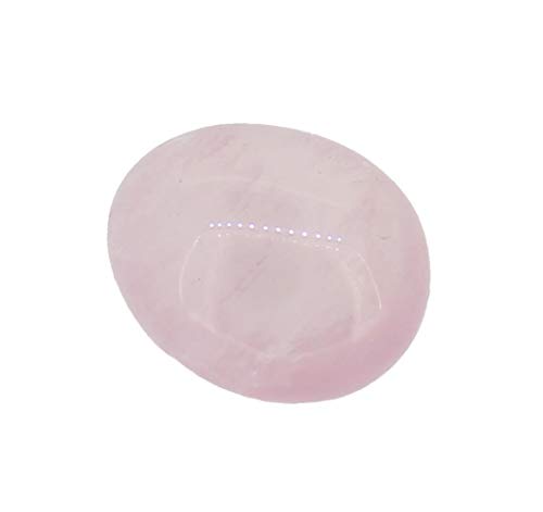 Rosenquarz Trommelstein ca. 30 mm