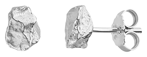 Silber Ohrstecker Nugget