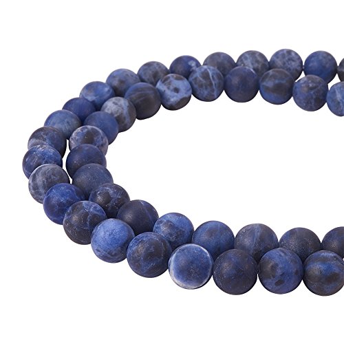 Sodalith Perlen Stränge für Schmuck
