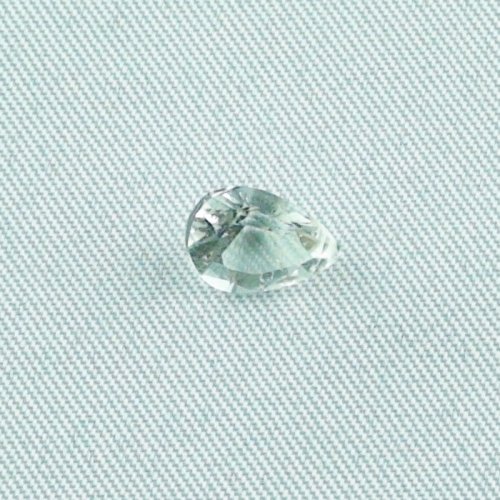 1,58 ct Weißtopas Tropfenschliff