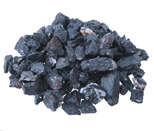 Schwarzer Turmalin Wassersteine, 300g