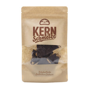 Schokostücke - Zartbitterschokolade Erdnuss