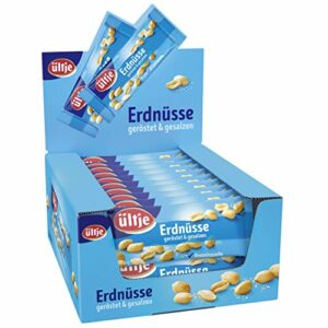 Erdnüsse Riegelbeutel, geröstet und gesalzen 20 x 50g