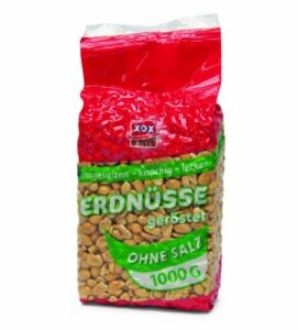 XOX Erdnüsse ungesalzen, 1kg