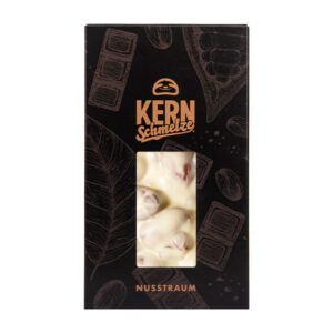 50g Nuss-/Fruchttraum Weiße Schokolade - Rosine-Cashew-Mandel