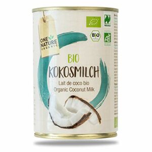 ONE NATURE organic BIO Kokosmilch, 6 x 400g