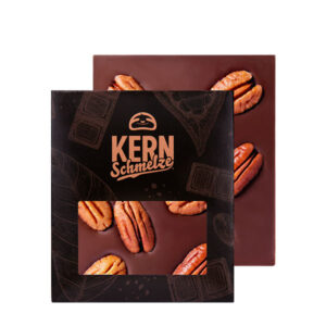 Dunkle Schokolade-Pekan