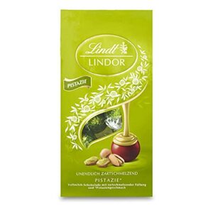 Lindt Lindor Pistazie-Milchschokoladenkugeln (ca. 10 Kugeln), 137g