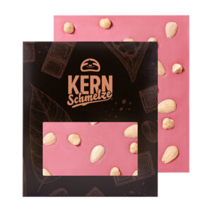 500g Ruby Schokolade - Mandel & Haselnuss
