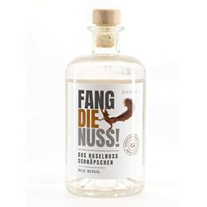 Fang die Nuss, Haselnuss Schnaps, 36% vol., 0,5 Liter