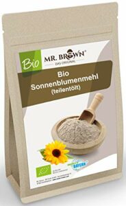 Bio Sonnenblumenmehl teilentölt, 1kg