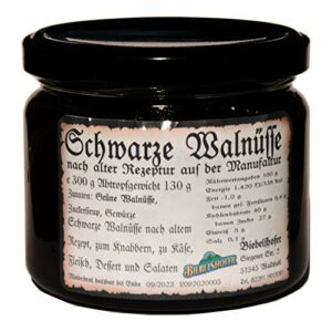 Schwarze Walnüsse, 300g