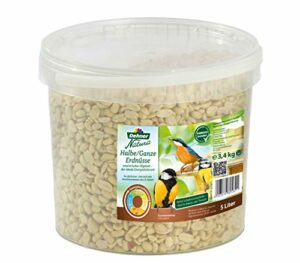 Dehner Natura Wildvogelfutter, halbe/ganze Erdnüsse, 5 Liter (3.4 kg)
