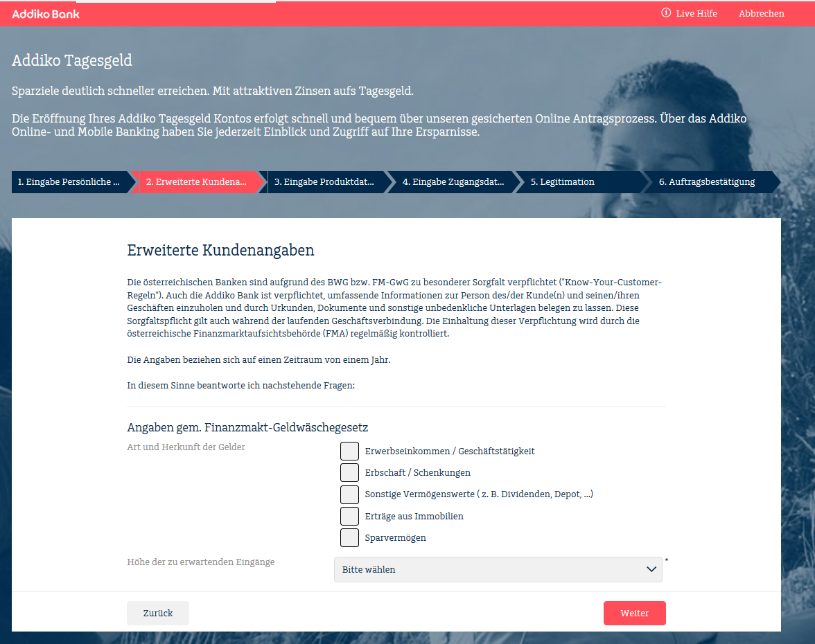 addiko bank kundenangaben tagesgeld