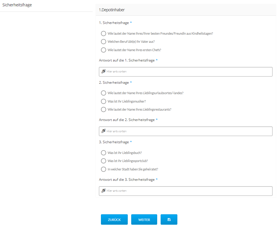 angabe sicherheitsfragen finograd