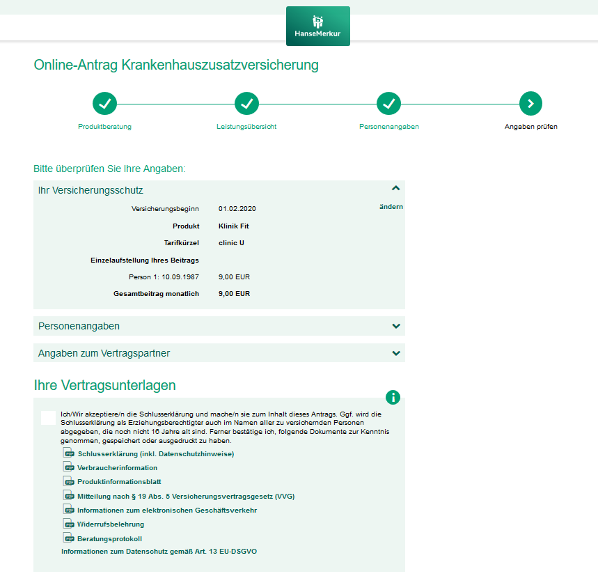 angaben pruefen hansemerkur zusatszversicherung
