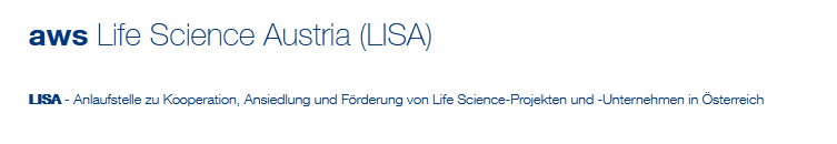 Life Science Förderung – aws Life Science Austria (LISA) – Österreich