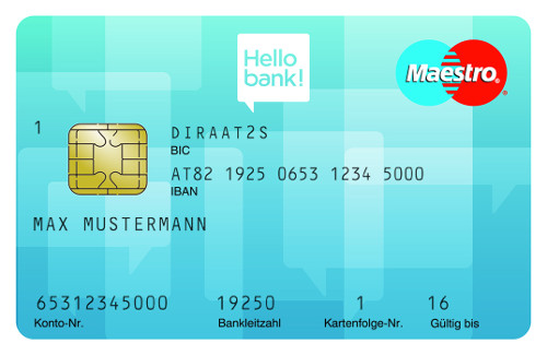bankomatkarte hello bank fp at gehaltskonto