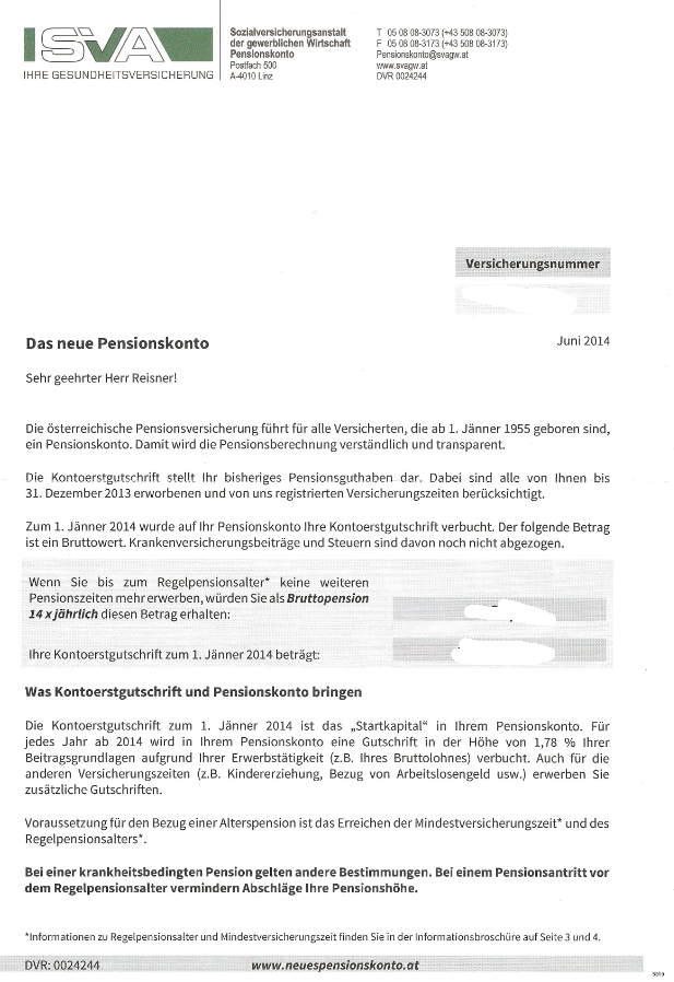beispiel post neues pensionskonto 1
