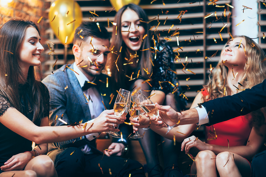 bigstock Cheers Group Of Friends Clink 214485268 1