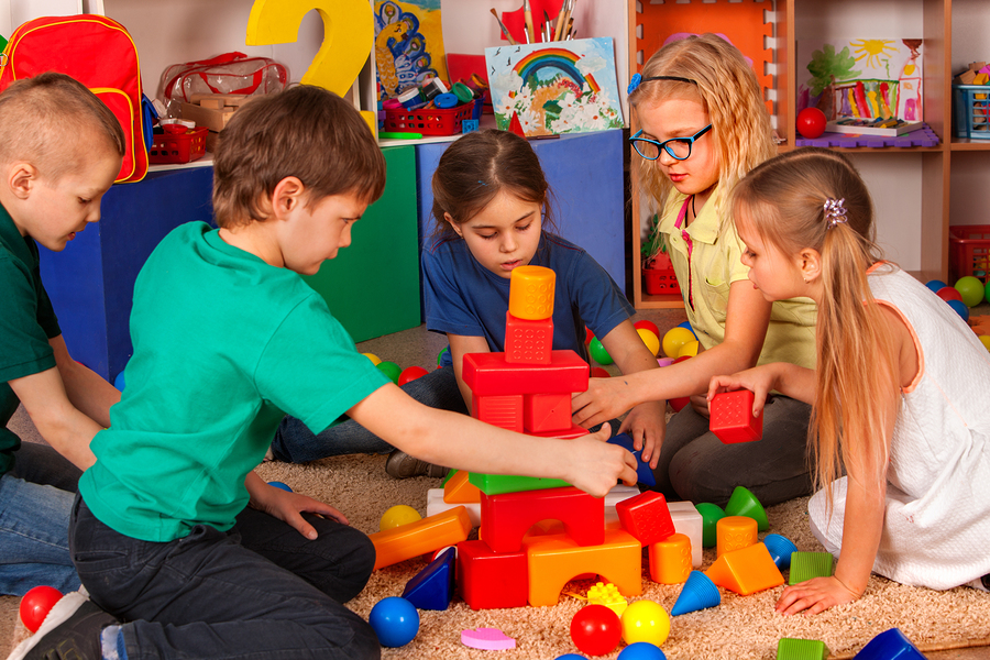 bigstock Children building blocks in ki 197872966 1