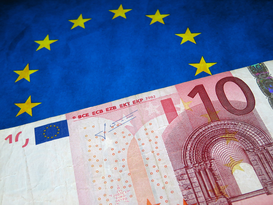 bigstock Euro Paper Currency On Backgro 257324470 1