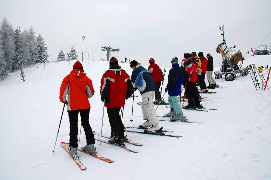 bigstock Skiers Trainings 340725 1