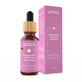 Breathe Organics Anti Akne Gesichtsoel