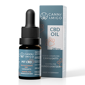 Cannamigo Tiere 2,8% CBD Öl