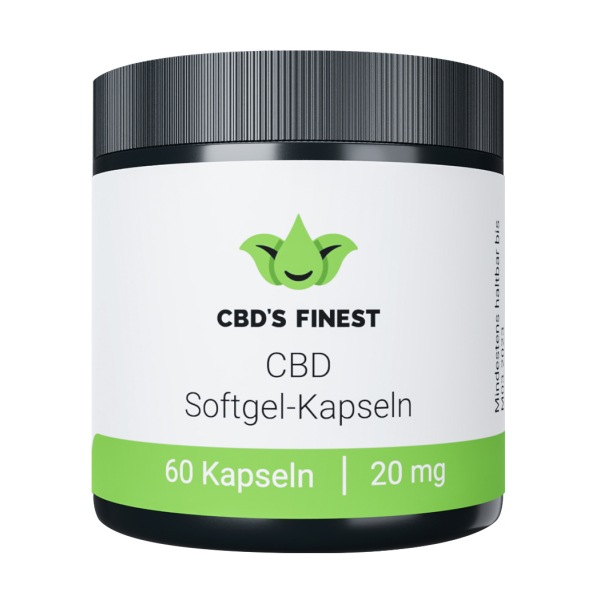 CBDs Finest CBD Kapseln 20mg