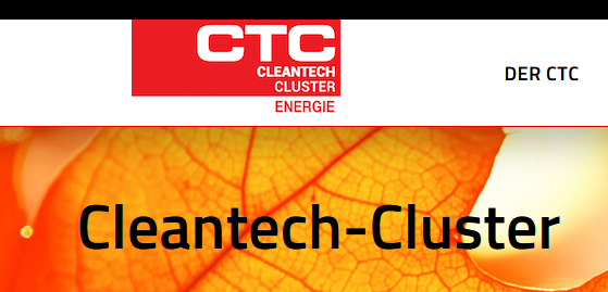Forschung Förderung Cleantech-Cluster – Energie