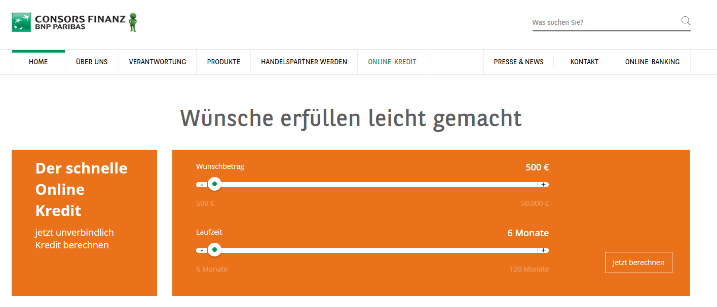 consors kreditrechner