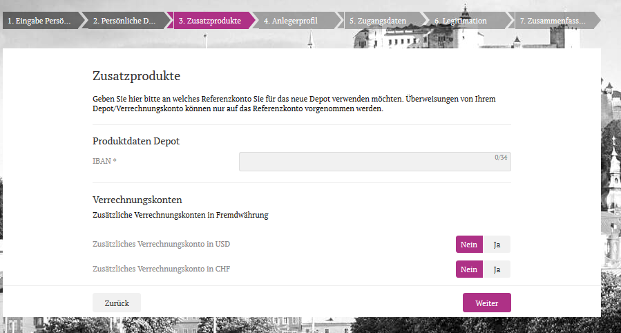 dadat online broker zusatzprodukte verrechnungskonten