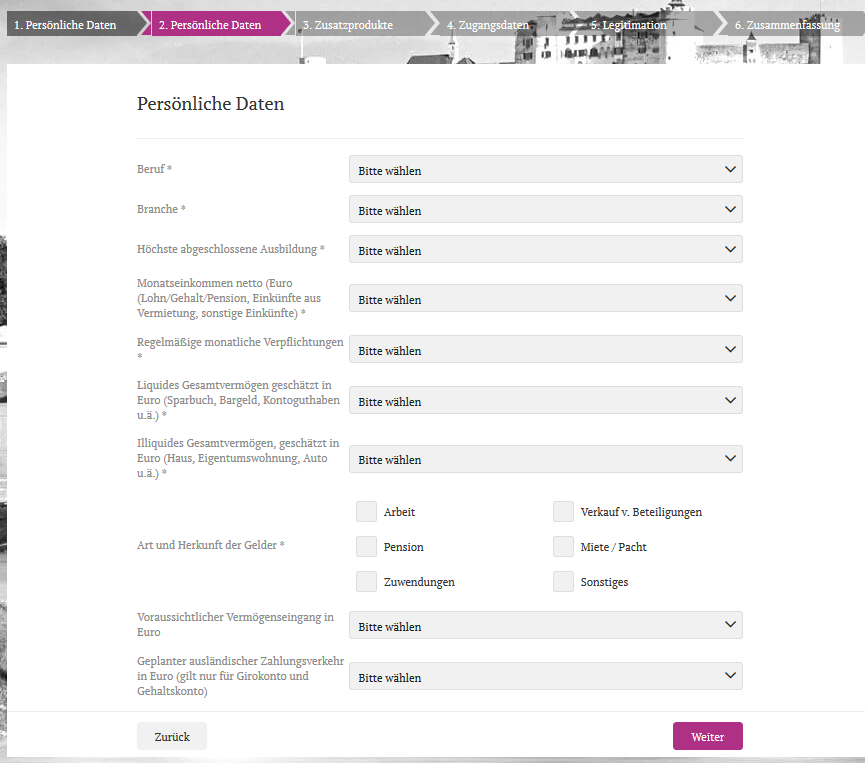 daten dadat vermoegen einkommen