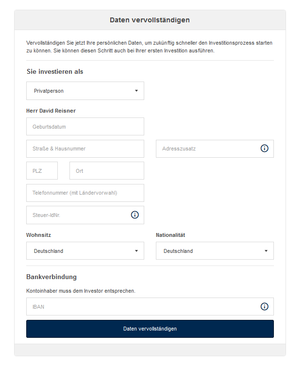 daten vervollstaendigen aescuvest