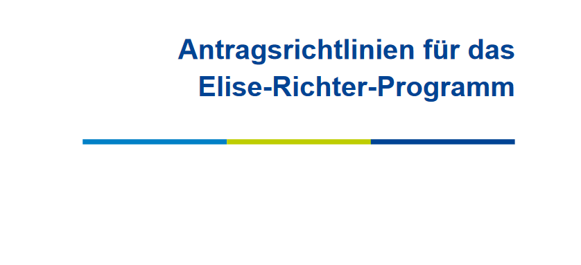 elise richter proramm foerderung