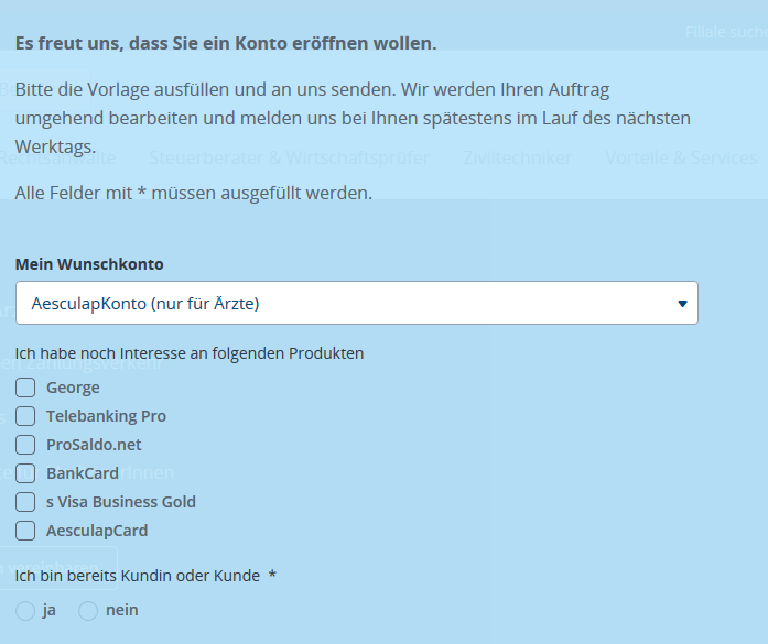 erste bank aesculap konto erste bank