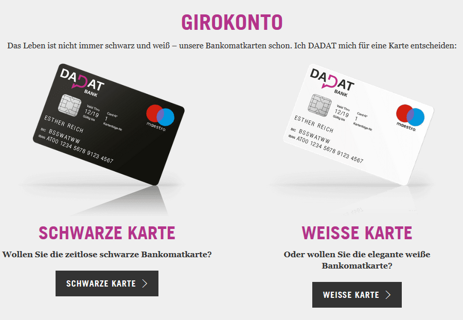 farbe bankomatkarte waehlen