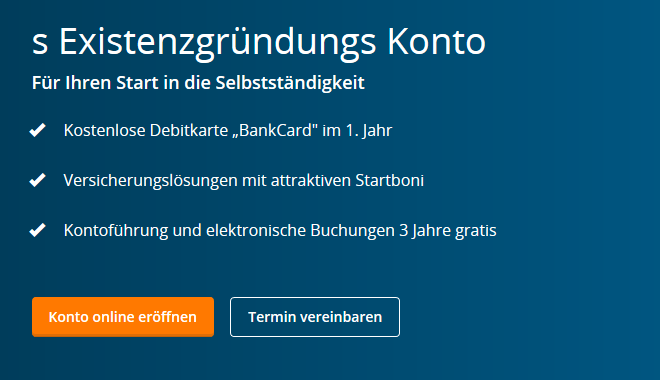 fp s existenzgruendungs konto erste bank