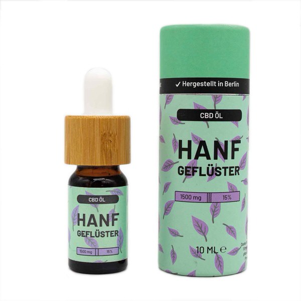 Hanfgeflüster CBD Öl 15%