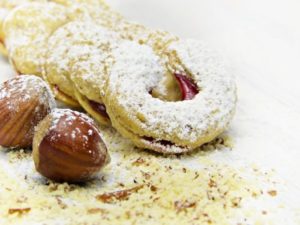 Gemahlene Haselnüsse